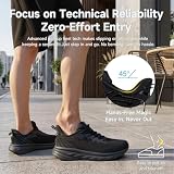 ODCKOI – szerokie męskie buty sportowe typu slip-on, antypoślizgowe, wygodne do chodzenia, joggingu, rekreacji i biegania po asfalcie-QUANHEI-44