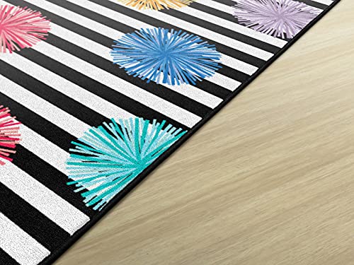 Flagship Carpets CA2010-28SG Schoolgirl Style Just Teach Poms Classroom Area Rug thumb #5