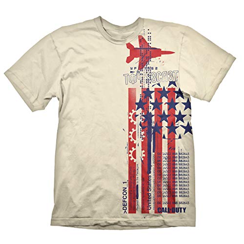 T-Shirt Call of Duty Top Secret Crème XXL pour look gaming