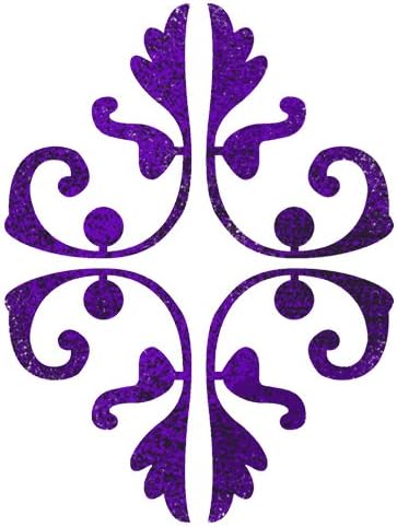J BOUTIQUE STENCILSDamask Wall Stencil - Medium Size - Reusable Stencil for Home DIY Decor Faux Mural V0005