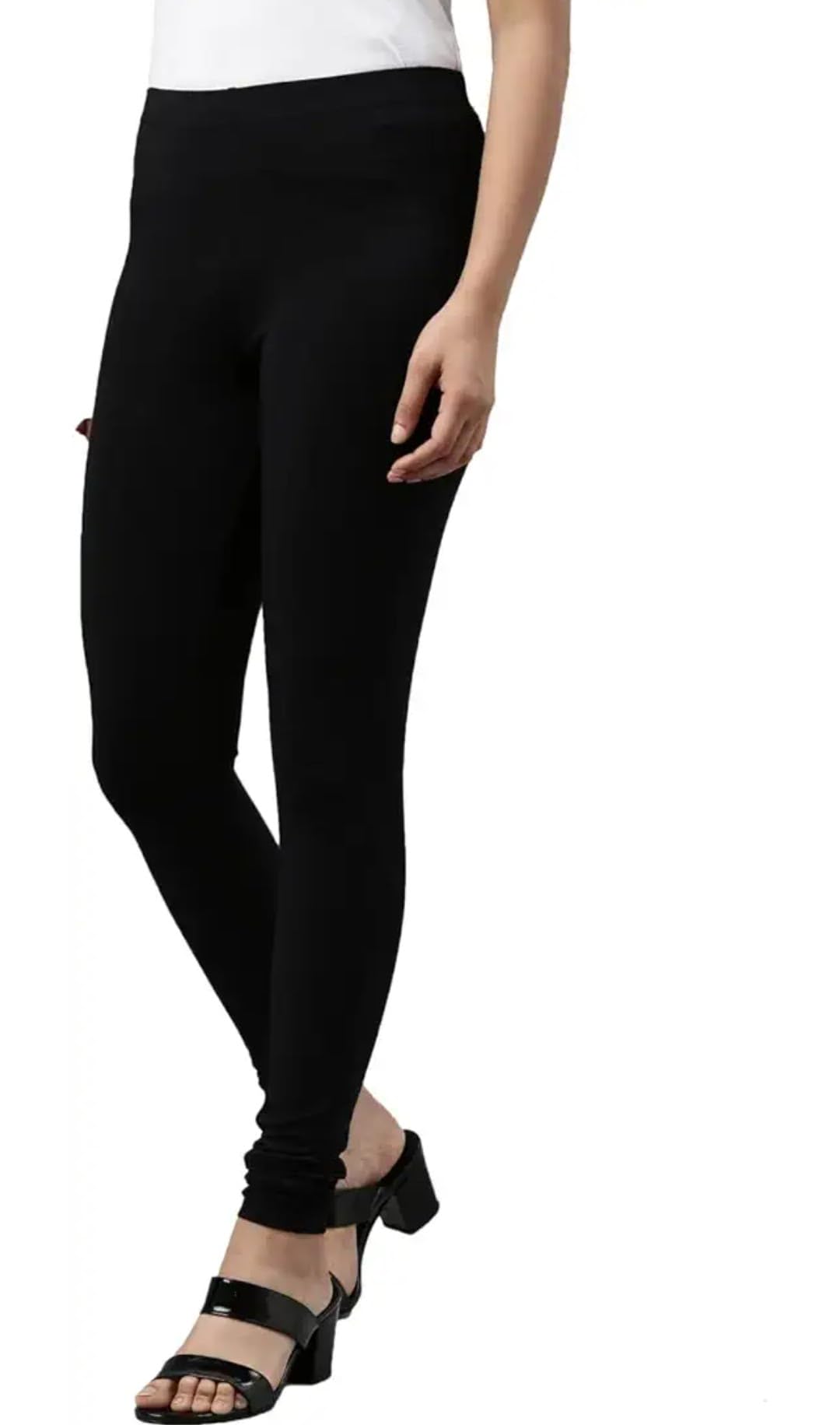 Women Cotton Solid Full Length Churidar Leggings Size Chart : Waist inch, L : 28-30 inch, XL :32inch, 2XL : 34 inch, 3XL :-36-picture-16