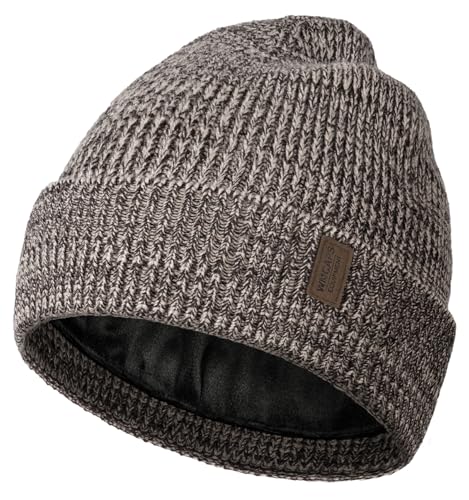 Image of Wmcaps Winter Beanie for Men Women, Fleece Lined Beanie Soft Warm Knit Hat Ski Stocking Cuffed Cap