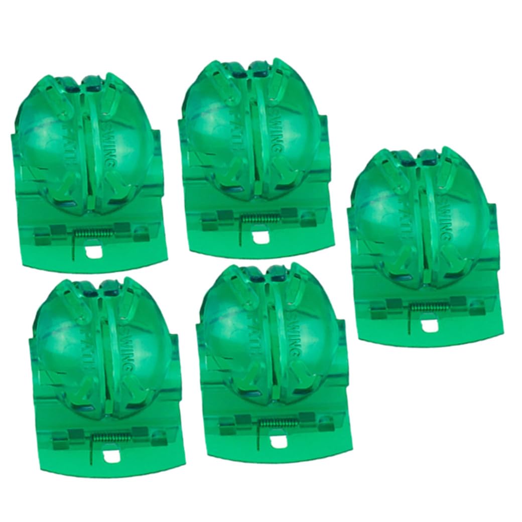 Yardwe Golfball Marker Golf Zubehör Golfs Linienzeichnungswerkzeug Golfballmarker Golf-Divot-Tool Golfzubehör Kunststoff-golfschnurhersteller Golfteile Plastik Green