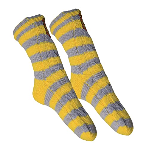 Zapatillas Harry Potter Hufflepuff cómodas y abrigadas para descansar en casa 3