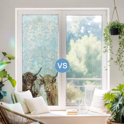 Vinilo decorativo para ventana 29.5x78.7 in sin adhesivo miniatura 6