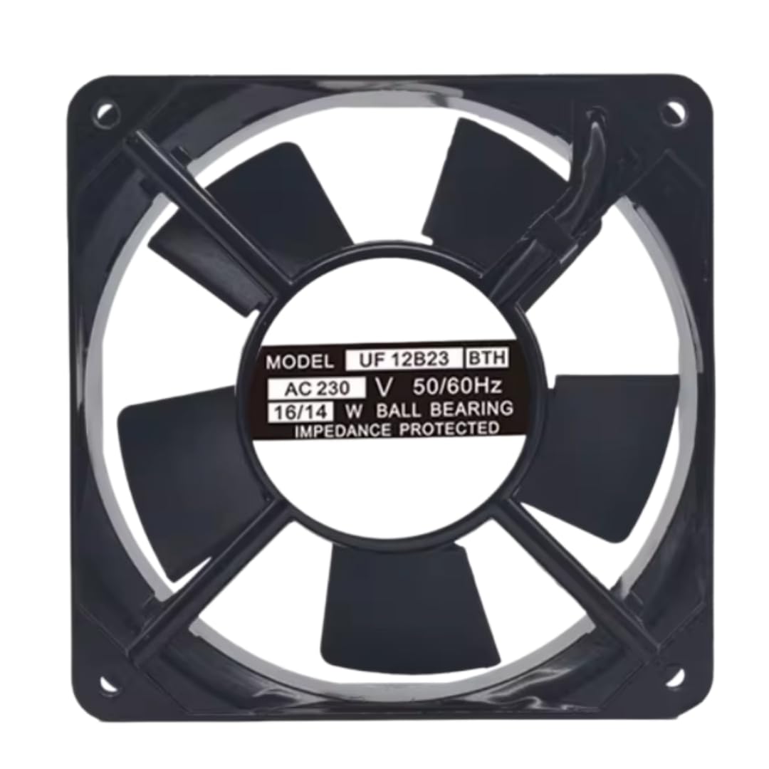 UF-12B23BTH AC230V 16/14W 120MM 2-Wire Fan - 12025 Size for Efficient Airflow