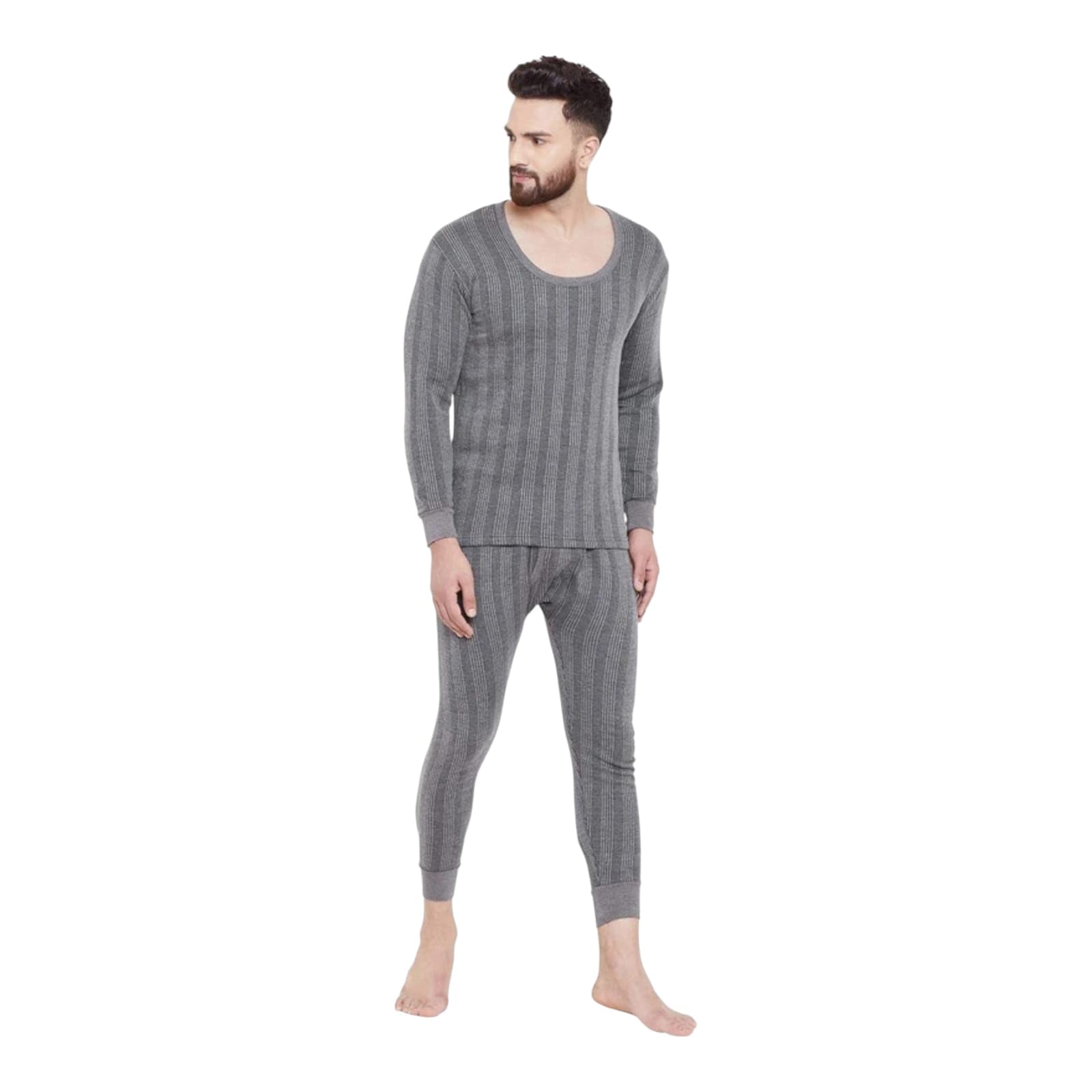 Modern Thermal Set, Winter Thermal Set for Men, TOP and Pyjama Set, Innerwear-image-1
