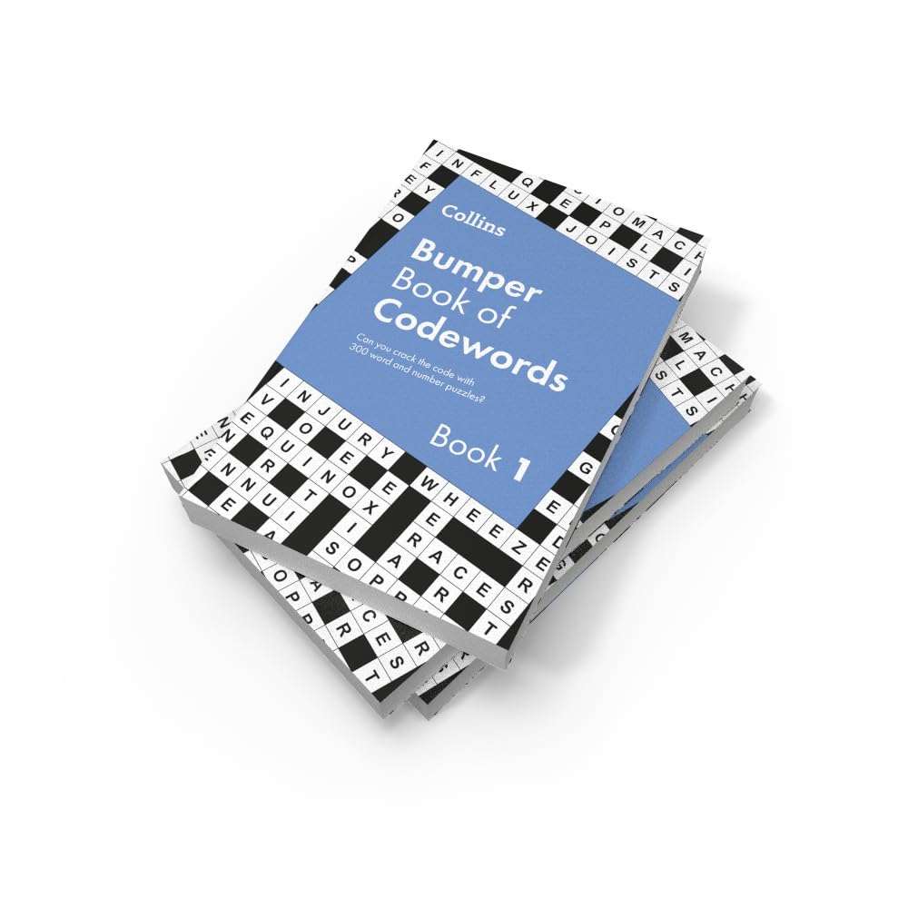 Collins Bumper Book of Codewords Book 1: 300 crossword and number puzzles