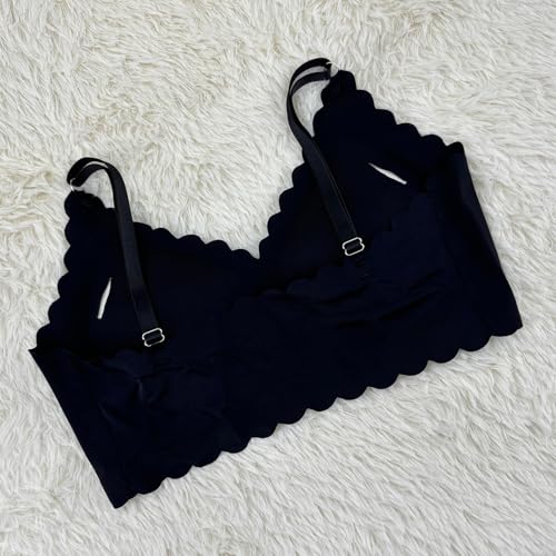 Wireless Push Up Bra with Support and Lift, Comfort Bras for Women Full Coverage Seamless Bra No Underwire Everyday3