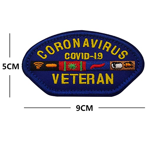 Veteran Embroidered Appliques Patches Sewing Decorating Diy Badges #TOP2
