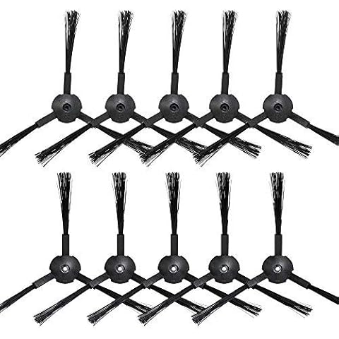 Eagles - Lote de 10 cepillos laterales compatibles con el robot aspirador iLife V3 V5 A6 A4 A4s Cover