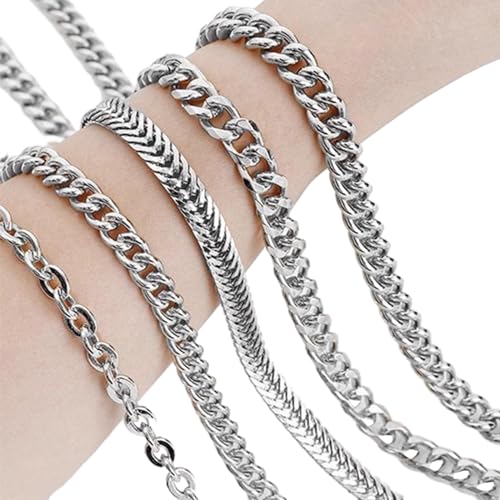 Image of Jiesinlov Purse Chain Adjustable Shoulder Strap with Small Metal Ball Replacement Transformation Crossbody Handbag