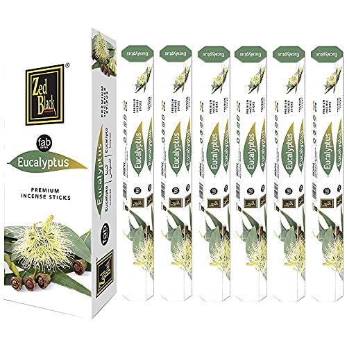 Zed Black EUCALYPTUS Natural Incense Sticks thumb #1