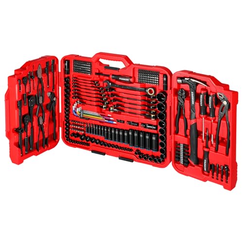 Image of STARWORK TRUE MECHANIC 306-Piece Mechanics Tool Set and Socket Set, Comprehensive Tool Kit, Automotive Repair Tool Set, 【Pliers Wrench】, Professional