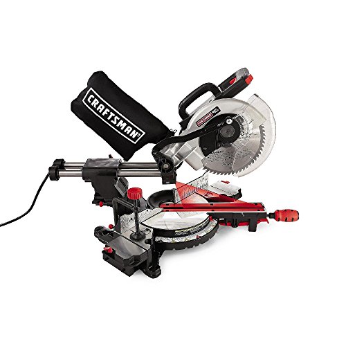 Craftsman 21237 10" Single Bevel Sliding Compound Miter Saw [Best Price, Price Comparison
