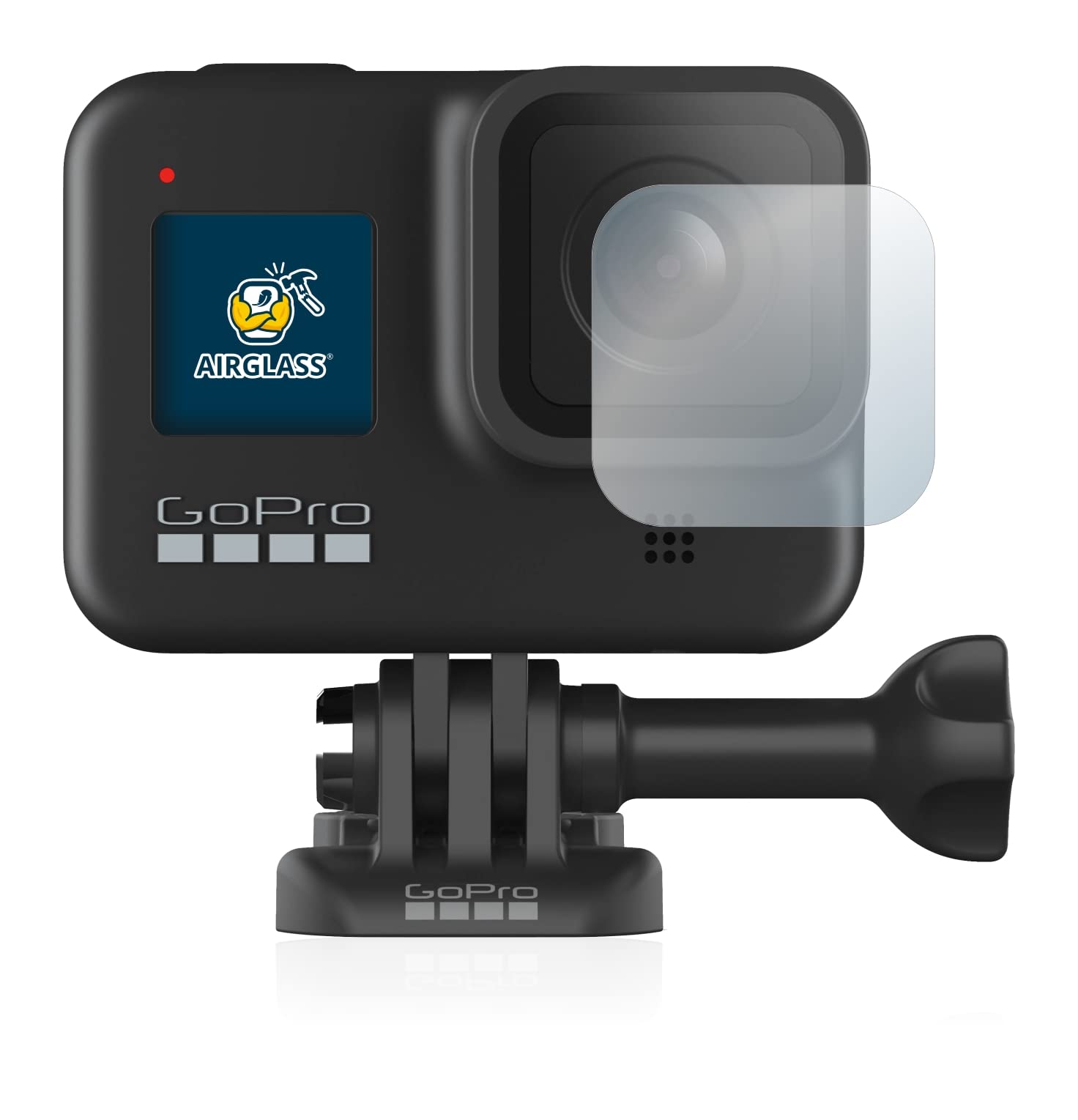 6pcs Protettore Schermo per GoPro Hero 8, iTrunk Pellicola Di Protezione a Crist
