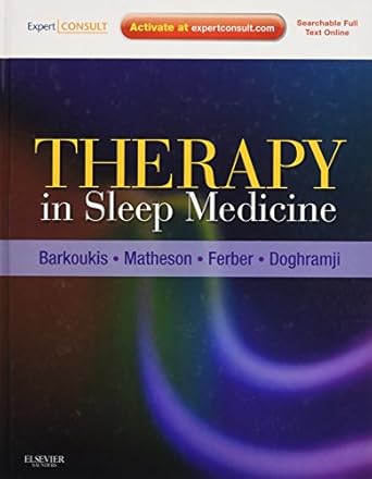 Therapy in Sleep Medicine: Expert Consult - Online and Print