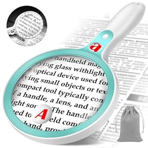 Large Magnifying Glass with light,1...