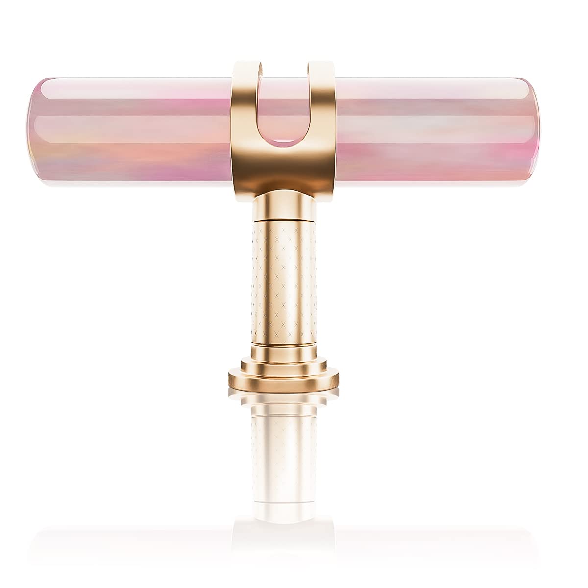 JORCCCrystal Home Decor - Premium 6Pcs Set Cabinet Knobs - Elegant and Modern Knobs for Dresser Drawers – Easy Installation – Screws Included – Cabinet T Handle Made with Genuine Crystal