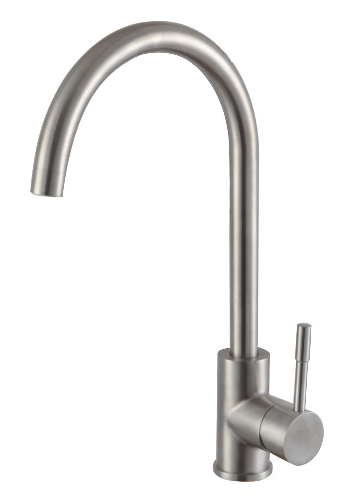 Kitchen Sink Tap with Pull Down, Stainless Steel