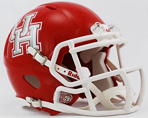 Houston Cougars Mini Riddell Speed Football Helmet