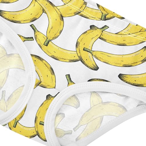 Little Girls' Soft Cotton Underwear Kids Breathable Comfort Banana Panties Briefs Toddler4