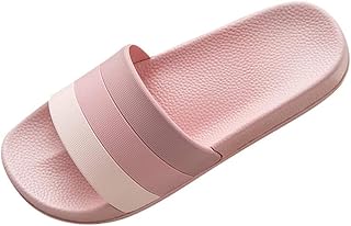 [BaydoG] スリッパ ルームシューズ レディース メンズ 室内 夏 大きいサイズ 洗える 携帯用 学校 おしゃれ かわいい すべり止め きもちいい におわない むれない ゆったり ストライプ 来客用