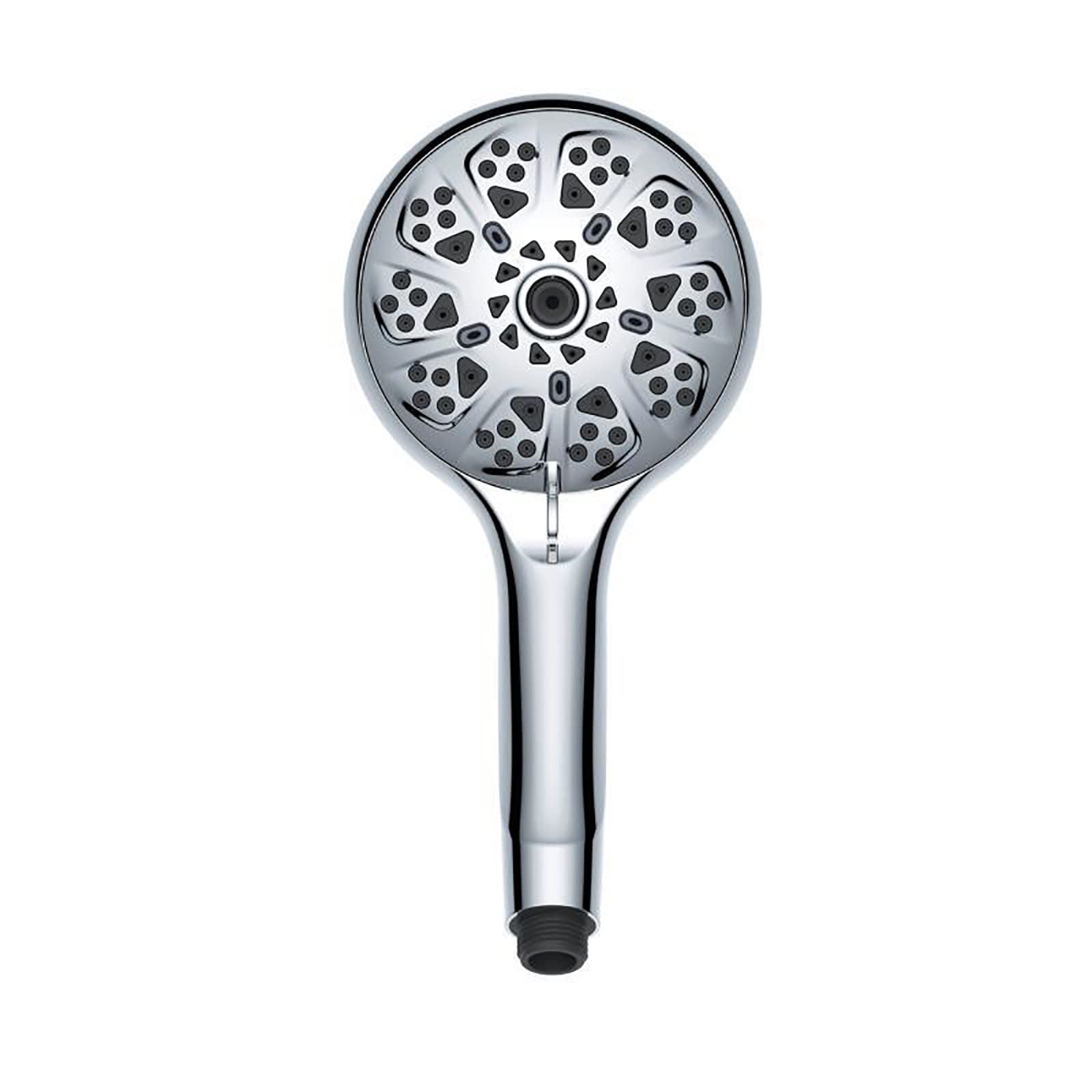 SWHC Filtración Alcachofa Ducha, 10 Modos ABS Alta Presión Antical Alcachofa de Ducha de Mano con Manguera, Soporte, Fácil de Instalar, Cromado G1/2 Ajuste Universal Duchas de Baño Alcachofa