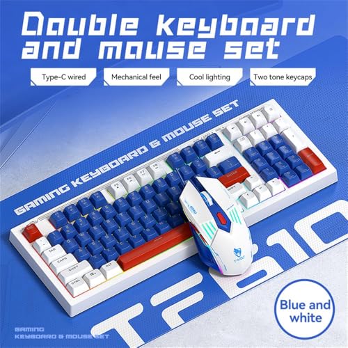 Teclado Gaming Docooler Compacto 98 Teclas Cableado miniatura 2
