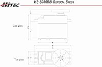 Vista 6 de Hitec 31805S HS-805BB Mega Giant Scale 2BB Servo