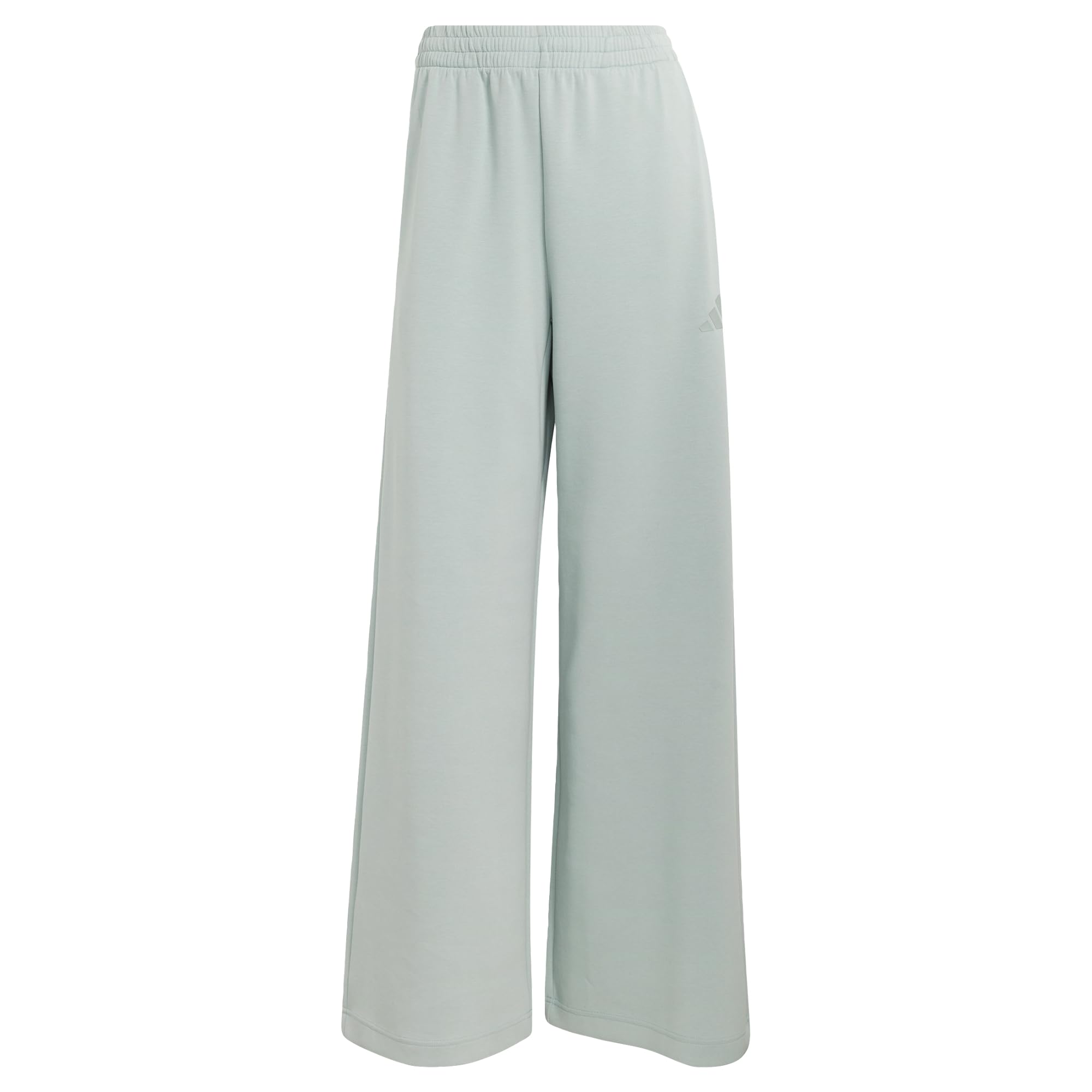 adidas Women's Soft LUX Straight Leg Pants, Wonder Sage, L