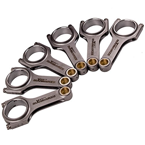 maXpeedingrods Connecting Rods for BMW M52B28 S52B32 M54B30 S52B30 M50B25 Engine for BMW E36 328i / 328is 1995-1999, for BMW E39 528i 1995-1998 with ARP 2000 3/8