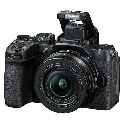 Nikon Z50 II with Wide-Angle Zoom Lens | Compact mirrorless Stills/Video Camera with Easy Color presets and Wireless Photo Sharing | Nikon USA Model Cover