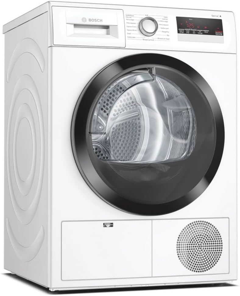 Bosch WTN85V08FR Série 4, Sèche-linge à condensation, 7kg, 112 L, Design Antivibration, Blanc – Image 5