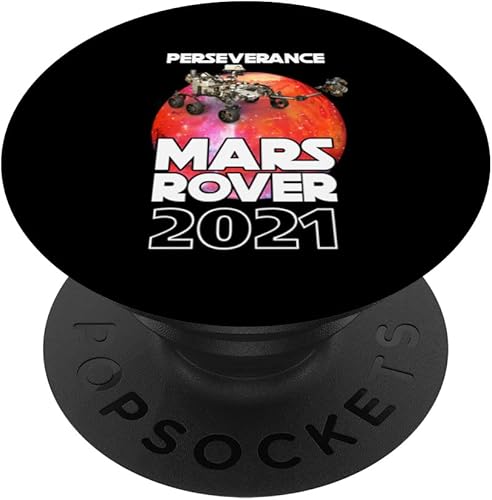 Perseverance Rover Landing Mars 2021 Ingenuity Space Martian PopSockets intercambiables PopGrip