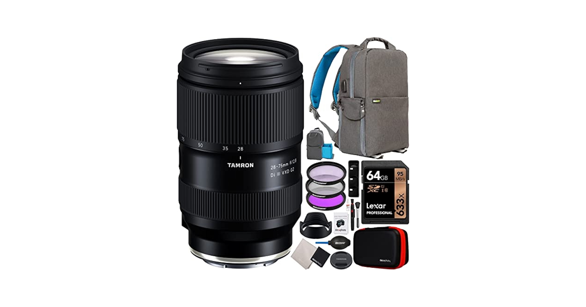 レンズ(ズーム) TAMRON 28-75mm F2.8 Di III VXD G2 28-75mm F/2.8 Di III VXD G2 (Model A063) | Specifications