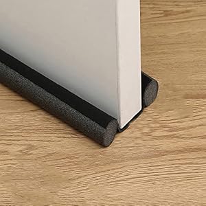 Tochtstopper voor onder de deur voor deuren, 93 cm, tochtstopper voor deur, tochtexclusider, voor deur, tochtwerende band, deurtochtexclusider, deurafdichting, deurafdichting, strip, tochtstopper voor