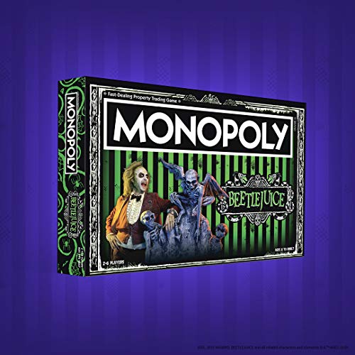 Monopoly Beetlejuice juego de mesa edición especial miniatura 6