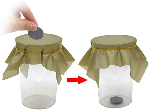 Miniatura 2 de loinhgeo - Juguetes novedosos y mordazas, 6 pulgadas de Pena, moneda de penetración, plato de goma, hoja de goma, juguete de truco, accesorios de