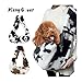 ITKXRVJZM Pet Bag Soft Plush Small Dog Bag Pet Carrier Cat Bag Puppy Kitten Travel Shoulder Slings Bag Portable(Brown Beige)
