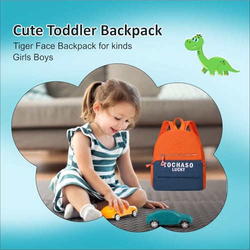 Image of Tinytot 15 inch Cute Backpack for Kids Girls Boys Toddler Backpack Preschool Nursery Play School Travel Bag for 5 to 8 Year Child - Mini Size