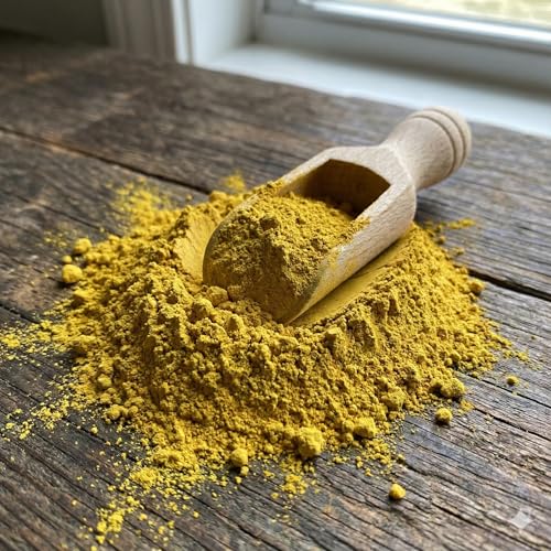 Image of Iron Oxide Pigment Powder Concrete Dye Colors | Vibrant Yellow Powdered Pigments for Cement, Mortar, Bricks, Tiles, Paint, Plaster & DIY Projects (100 gm, Pack of 1)
