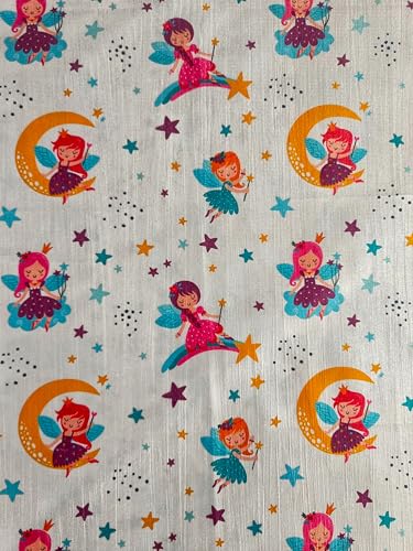 Image of 3D Printed Kids Room Curtains for Play School, Kids Bedroom Curtain Panel (1 Panel, 4X5 Feet) Fairy Curtain for Kids Room Girls Room, Window 5 ft Pink parde