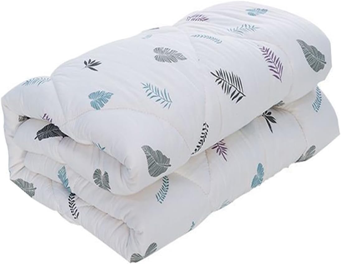 Japanese Futon Floor Mattress, 100% Cotton Filling, Customizable Size Mattress Pads Tatami Mat Portable Dormitory Sleeping Pad Kids Lounger Pillow Bed (18 pounds)