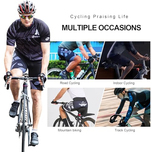 Bike Men Shorts Padded Cycling Road Biking Clothes Riding Bicycle Gear Bottoms US L Army Green