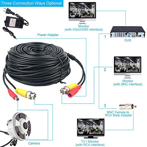 Vanxse® Cctv 1200Tvl Hd Cmos 3Pcs Array Leds Ir-Cut 1.8Mm Fisheye Lens Armour Dome Security Camera Analog Surveillance Camera +Dc12V1A Power Adapter Supply #TOP6