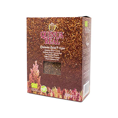 Grano pulido rojo de Quinua real bio gluten free - Quinua Real - 500g (BIO)