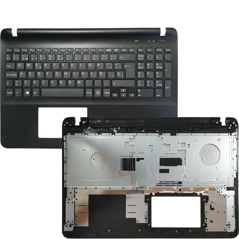 Clavier royaume-uni pour Sony Vaio SVF152A29L pour travailler à la maison sur topcase