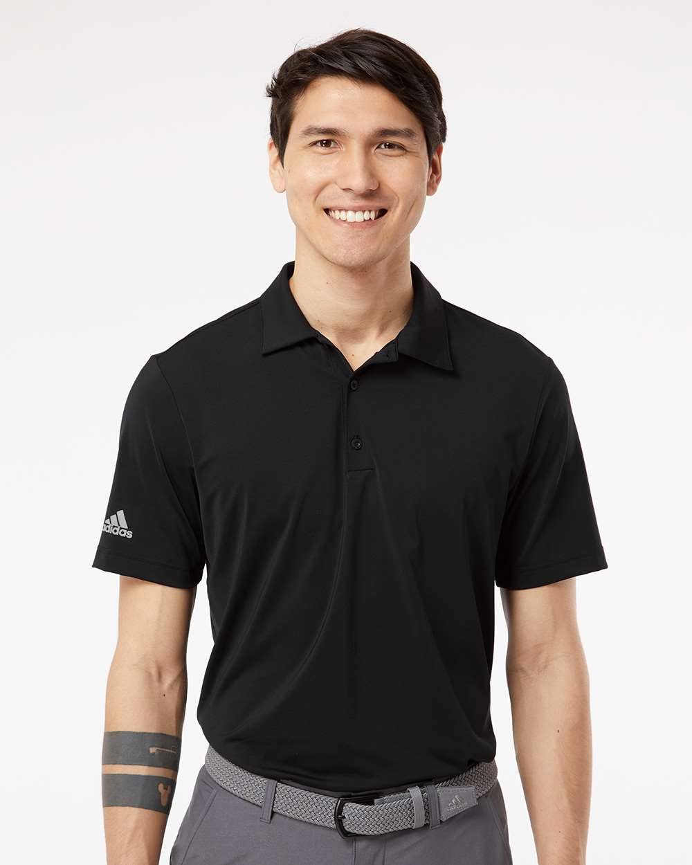 adidas Polo de hombre Ultimate Solid, Menta transparente., 4XL