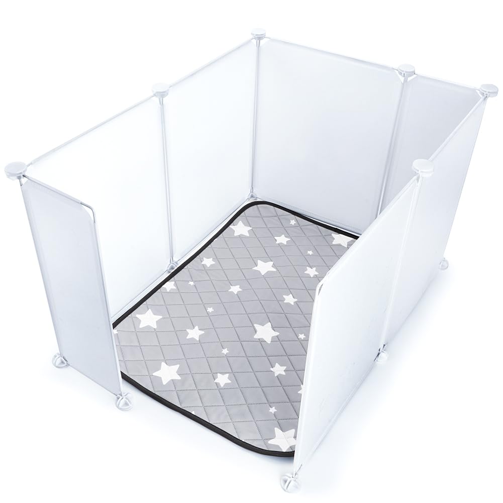 ULIGOTA Cat Litter Box Enclosure Hidden Cat Litter Box Splash Guard